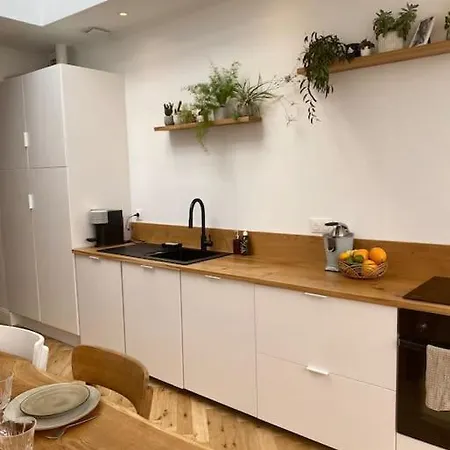Maison 5min Du Vieux-lille Avec Exterieur Pour 1 A 6 Personnes Prázdninový dům *